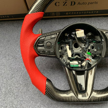 Load image into Gallery viewer, CZD auto parts for for Acura RDX 2019-2021 carbon fiber steering wheel with paddle shifter