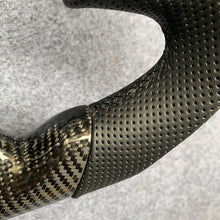 Load image into Gallery viewer, CZD auto parts for Acura TL 2004-2006 carbon fiber steering wheel with carbon trim