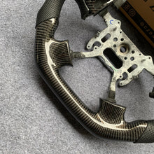 Load image into Gallery viewer, CZD auto parts for Acura TL 2004-2006 carbon fiber steering wheel with carbon trim