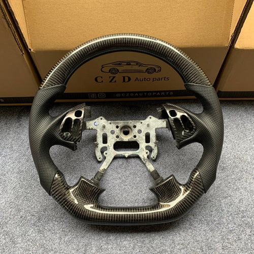 czd auto parts carbon fiber steering wheel for Acura TL with black stitch