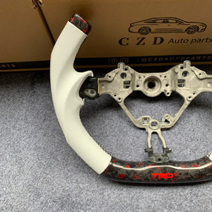 czd auto parts carbon fiber steering wheel for Toyota 86 with F1 shape