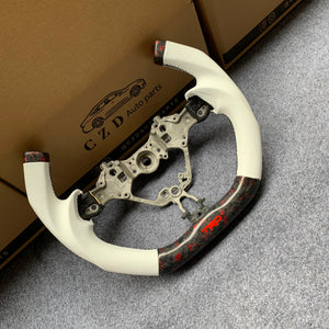 czd auto parts carbon fiber steering wheel for Toyota 86 2016-2019 with yoke shape