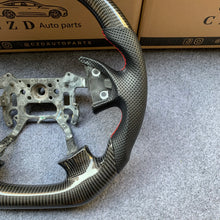 Load image into Gallery viewer, CZD Autoparts For 2004-2006 3thgen Acura TL carbon fiber steering wheel gloss carbon fiber top&amp;bottom