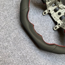 Load image into Gallery viewer, CZD auto parts JEEP WRANGLER JL GLADIATOR 2018+ carbon fiber steering wheel with smooth leather top &amp; bottom