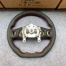 Load image into Gallery viewer, CZD auto parts JEEP WRANGLER JL GLADIATOR 2018+ carbon fiber steering wheel with smooth leather top &amp; bottom