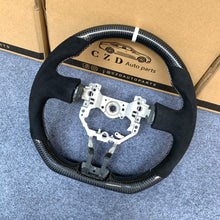 Load image into Gallery viewer, czd auto parts carbon fiber steering wheel for Toyota FRS 2012-2016 with white stripe