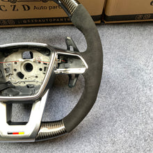 Load image into Gallery viewer, CZD auto parts for  Lamborghini URUS 2019/ 2020 carbon fiber steering wheel with paddle shifter
