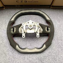Load image into Gallery viewer, CZD auto parts JEEP WRANGLER JL GLADIATOR 2018+ carbon fiber steering wheel with alcantara leather side
