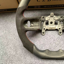 Load image into Gallery viewer, CZD auto parts JEEP WRANGLER JL GLADIATOR 2018+ carbon fiber steering wheel with alcantara leather side