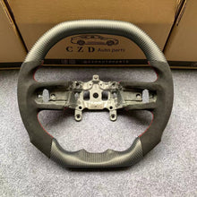 Load image into Gallery viewer, CZD auto parts JEEP WRANGLER JL GLADIATOR 2018+ carbon fiber steering wheel with alcantara leather side