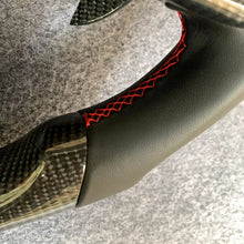 Load image into Gallery viewer, CZD auto parts for Mercedes Benz W205 AMG C43 GLA 45 C218 W213 X253 C253 W166 W222 R172 R231 carbon fiber steering wheel with red stripe line