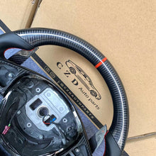 Load image into Gallery viewer, CZD auto parts for Mercedes Benz W205 AMG C43 GLA 45 C218 W213 X253 C253 W166 W222 R172 R231 carbon fiber steering wheel with red stripe line