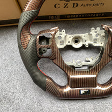 Load image into Gallery viewer, CZD auto parts carbon fiber steering wheel for Lexus RCF F sport with red stripe