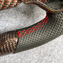 Load image into Gallery viewer, CZD auto parts carbon fiber steering wheel for Lexus RCF F sport with red stripe