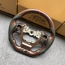 Load image into Gallery viewer, CZD auto parts carbon fiber steering wheel for Lexus RCF F sport with red stripe