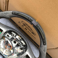 Load image into Gallery viewer, CZD auto parts carbon fiber steering wheel for Maserati Quattroporte GTS 2013-2019 with black alcantara