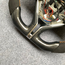 Load image into Gallery viewer, CZD auto parts carbon fiber steering wheel for Maserati Quattroporte GTS 2013-2019 with black alcantara