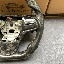 Load image into Gallery viewer, CZD auto parts for CTS 2014 2015 2016 carbon fiber steering wheel  with forged carbon fiber