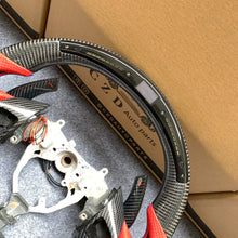 Load image into Gallery viewer, CZD auto parts carbon fiber steering wheel for Lexus IS250 /300 2006-2013 with blue stitching