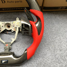 Load image into Gallery viewer, CZD auto parts carbon fiber steering wheel for Lexus IS250 /300 2006-2013 with blue stitching