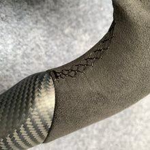 Load image into Gallery viewer, CZD auto parts for Dodge (SRT) Challenger 2015-2021 carbon fiber steering wheel with alcantara leather side