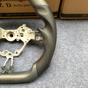 czd auto parts carbon fiber steering wheel for Toyota FRS with LED