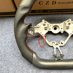 czd auto parts carbon fiber steering wheel for Subaru BRZ 2016-2019 with matte carbon fiber