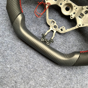 czd auto parts carbon fiber steering wheel for Subaru BRZ 2016-2019 with matte carbon fiber