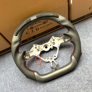 czd auto parts carbon fiber steering wheel for Toyota FRS with LED