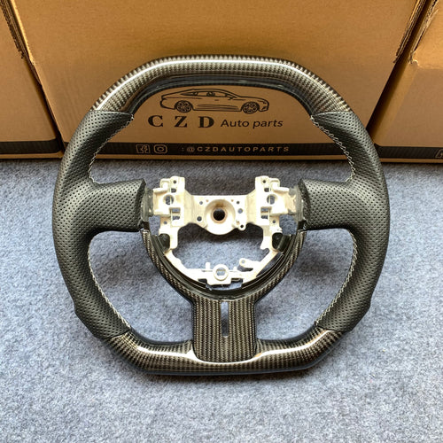 czd auto parts carbon fiber steering wheel for Toyota FRS 2012-2016 with black leather