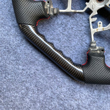 Load image into Gallery viewer, czd auto parts carbon fiber steering wheel for Tundra 2007-2013 with red stitch