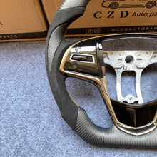 Load image into Gallery viewer, CZD auto parts for CTS 2014 2015 2016 carbon fiber steering wheel  with matte carbon fiber