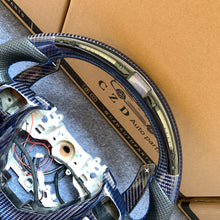 Load image into Gallery viewer, CZD auto parts carbon fiber steering wheel for Lexus IS250 IS300 IS350 2014-2020 with led shift light