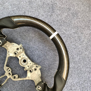 czd auto parts carbon fiber steering wheel for Subaru BRZ 2016-2019 with matte carbon fiber