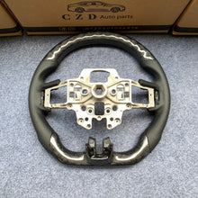 Load image into Gallery viewer, CZD autoparts for Ford Mustang 2015-2017 carbon fiber steering wheel with honeycomb carbon fiber