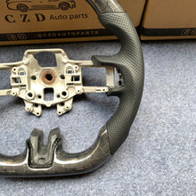 Load image into Gallery viewer, CZD autoparts for Ford Mustang 2015-2017 carbon fiber steering wheel with honeycomb carbon fiber