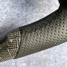 Load image into Gallery viewer, CZD autoparts for Ford Mustang 2015-2017 carbon fiber steering wheel with honeycomb carbon fiber