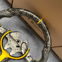 Load image into Gallery viewer, CZD auto parts for  BMW M2 F87 M3 F80 M4 F82 F83 M5 F10 M6 F06 F12 F13 X5 M F85 X6 M F86 carbon fiber steering wheel with yellow stitching