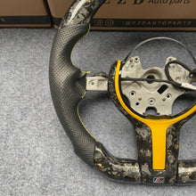 Load image into Gallery viewer, CZD auto parts for  BMW M2 F87 M3 F80 M4 F82 F83 M5 F10 M6 F06 F12 F13 X5 M F85 X6 M F86 carbon fiber steering wheel with yellow stitching