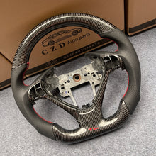 Load image into Gallery viewer, czd auto parts carbon fiber steering wheel for Acura TL/ILX with printing tl logo