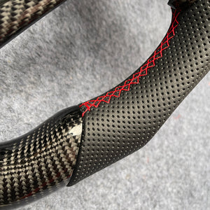 czd auto parts carbon fiber steering wheel for Acura TL/ILX with printing tl logo