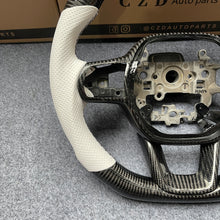 Load image into Gallery viewer, czd auto parts carbon fiber steering wheel for Honda 11th gen Civic XI 2021-2022 with white stripe