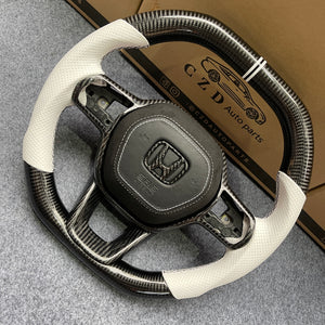 czd auto parts carbon fiber steering wheel for Honda 11th gen Civic XI 2021-2022 with airbag cover