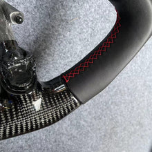 Load image into Gallery viewer, CZD auto parts carbon fiber steering wheel for Chevrolet Corvette C5 1997-2004 with flat top flat  bottom shape