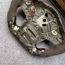 Load image into Gallery viewer, CZD auto parts for TOYOTA SUPRA A90 A91 MK5 2020-2021 carbon fiber steering wheel with forged carbon &amp; LED