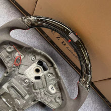 Load image into Gallery viewer, CZD auto parts for TOYOTA SUPRA A90 A91 MK5 2020-2021 carbon fiber steering wheel with forged carbon &amp; LED