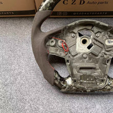 Load image into Gallery viewer, CZD auto parts for TOYOTA SUPRA A90 A91 MK5 2020-2021 carbon fiber steering wheel with forged carbon &amp; LED