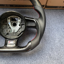 Load image into Gallery viewer, CZD auto parts for  Audi TT RS (8J) 2009-2014 carbon fiber steering wheel