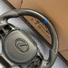 Load image into Gallery viewer, CZD auto parts for Lexus RCF F sport carbon fiber steering wheel with airbag cover &amp; paddle shifter