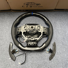 Load image into Gallery viewer, CZD auto parts for Lexus RCF F sport carbon fiber steering wheel with airbag cover &amp; paddle shifter